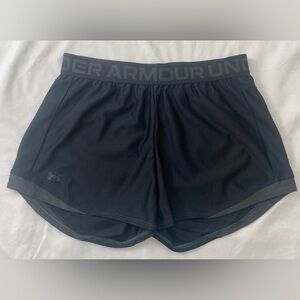 Under Armour Women's Dark Gray Athletic Shorts